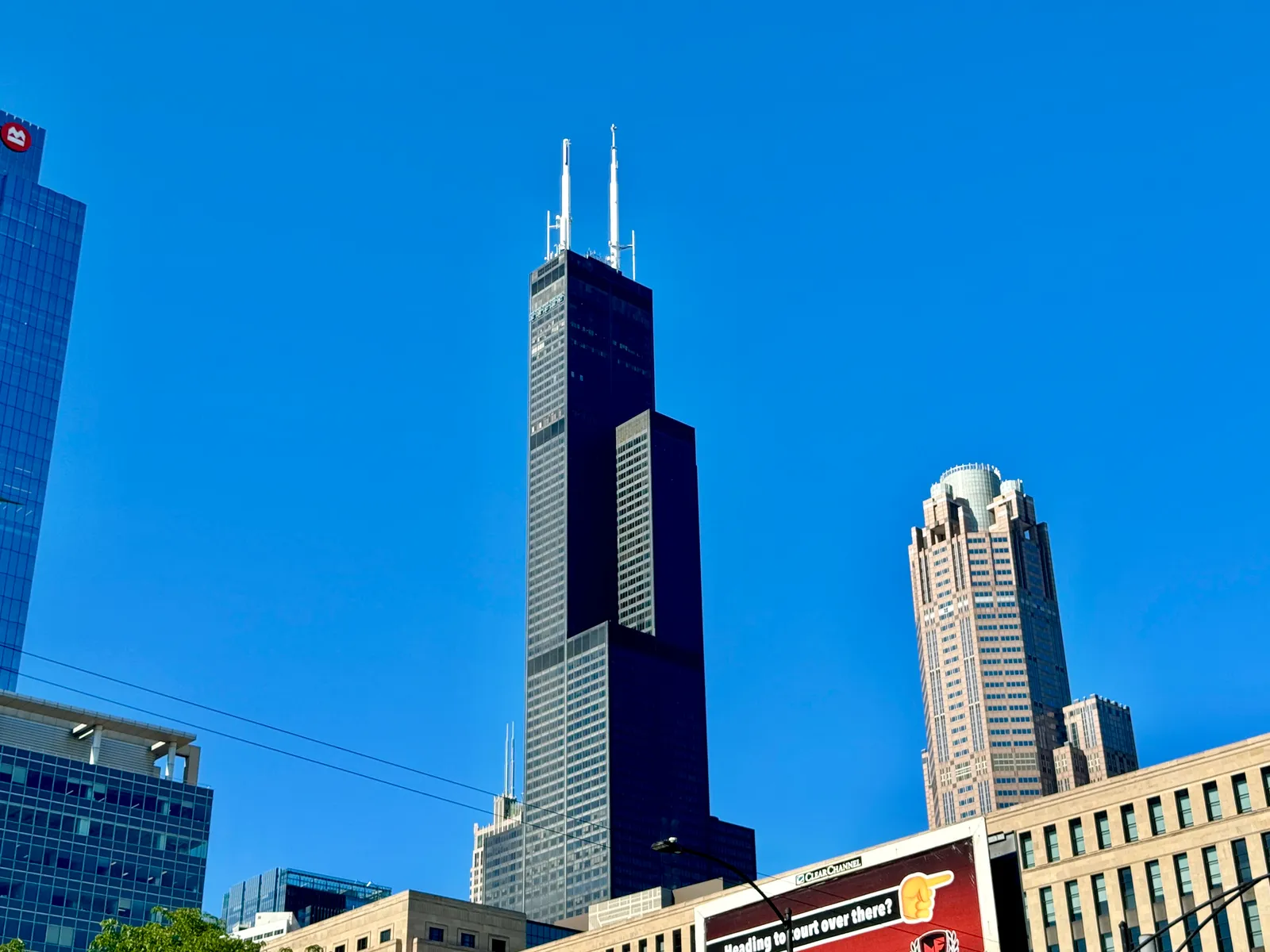 Willis Tower rising above the Chicago skyline